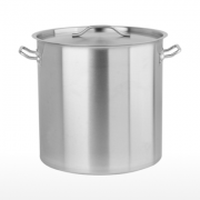 Каструля висока з кришкою, з нержавіючої сталі, 50 л GastroInox X2754