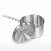 Сотейник з кришкою, з нержавіючої сталі, 1,9 л GastroInox X2816 