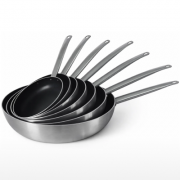 Сковорідка алюмінієва з антипригарним покриттям, діаметр 320 мм, OmniChef's X7097